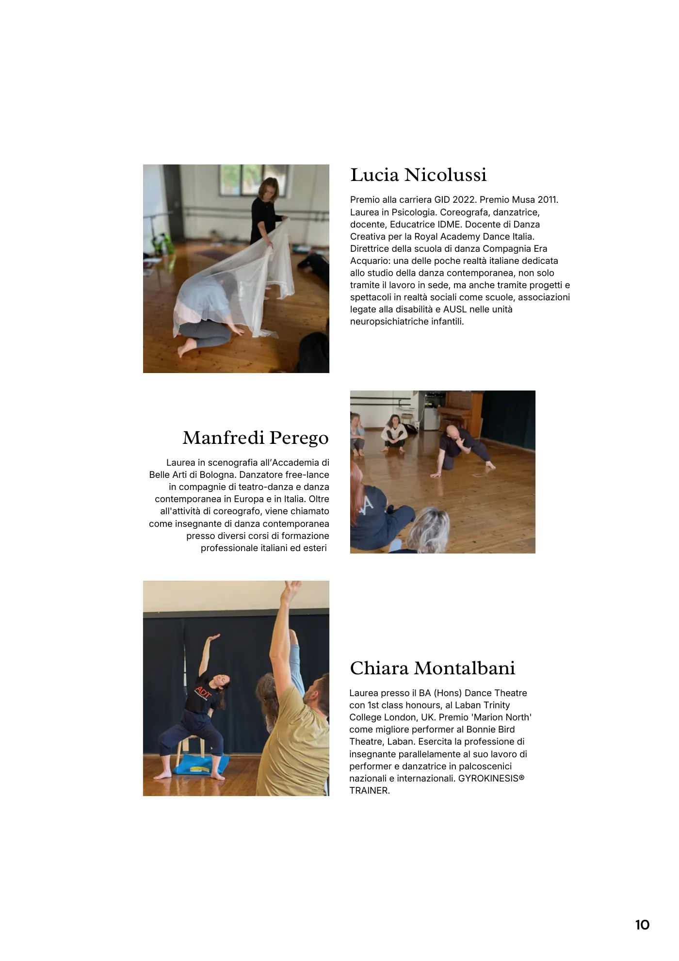 Programma FisioDanceClass V edizione, pagina 10 di 10