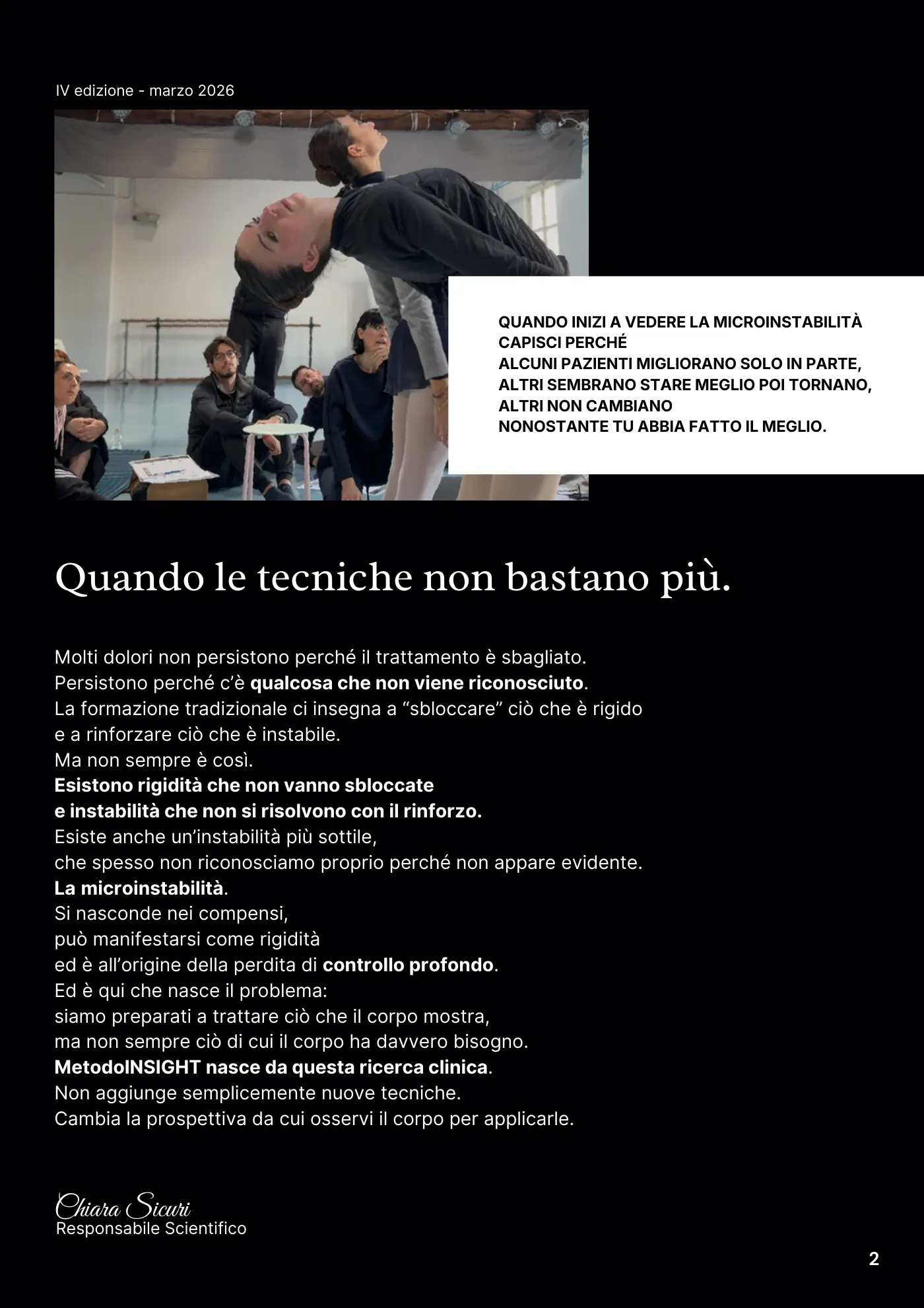 Programma FisioDanceClass V edizione, pagina 2 di 10